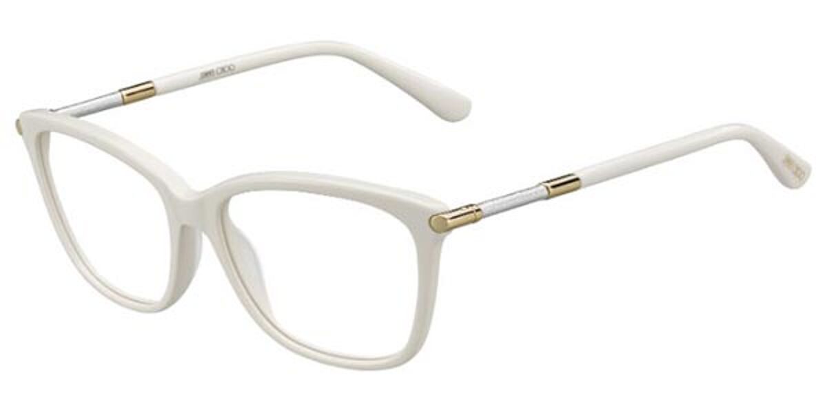 Jimmy Choo JC133 SAL Glasses White | VisionDirect Australia