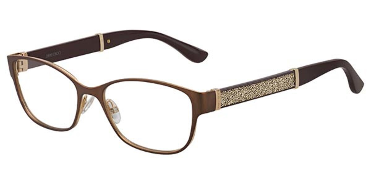 Jimmy Choo JC184 17P Glasses Brown | VisionDirect Australia