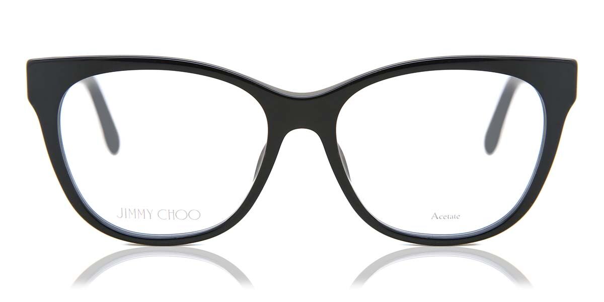 Jimmy Choo JC201 807 Eyeglasses in Black | SmartBuyGlasses USA