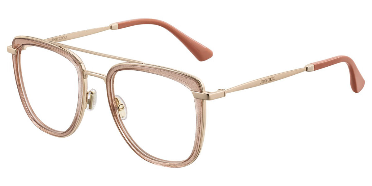 Jimmy Choo JC219 FWM Eyeglasses in Beige Brown SmartBuyGlasses USA