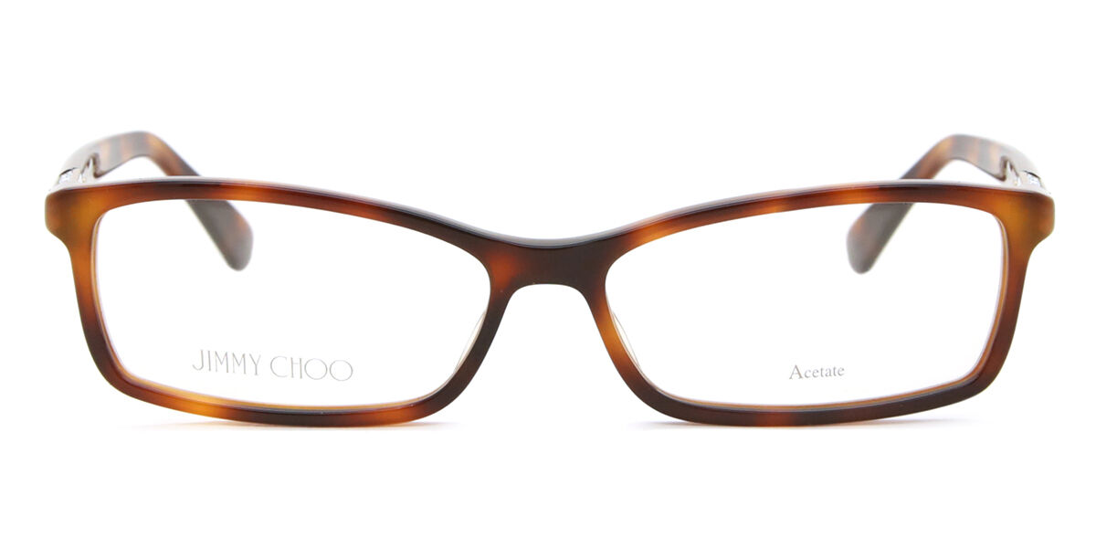 JIMMY CHOO 長方形フレムメカネ JC283 HT8 Jimmy Choo JC283 Pink, Tortoise Eyeglasses | Includes FREE