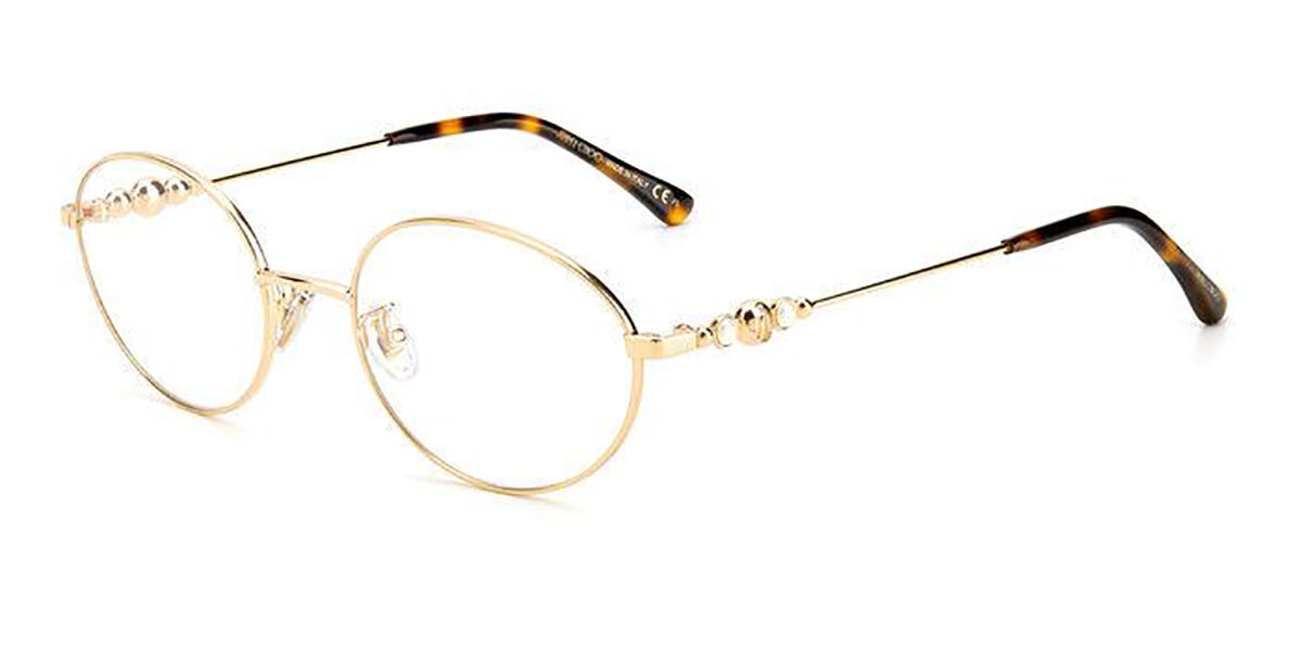 jimmy choo rimless glasses