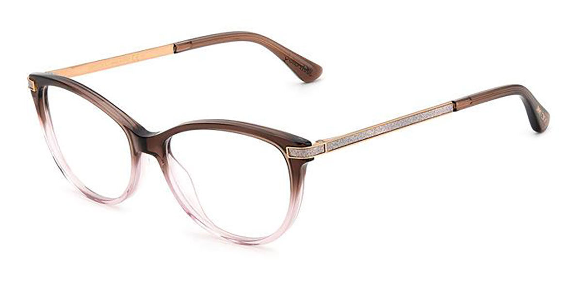 Buy Jimmy Choo Brown Prescription Glasses | SmartBuyGlasses