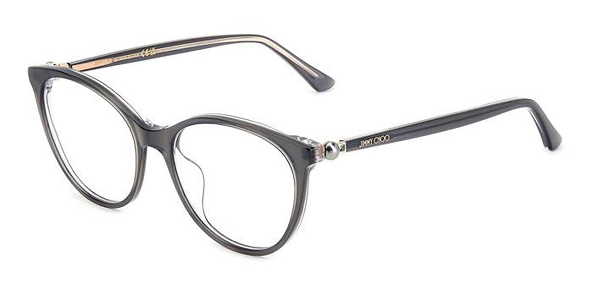 JIMMY CHOO ルアキャットアイフレムサンクラス RUAGS Y9AHA Jimmy Choo JC5007 M (55 - 17) with Brown lenses and Tortoise