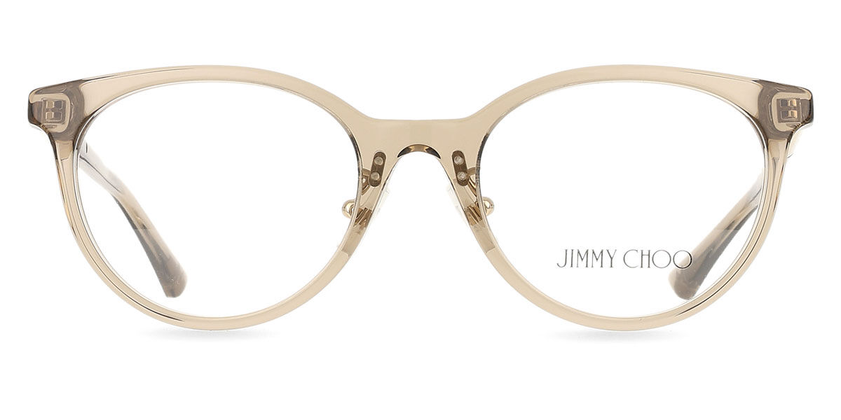 Jimmy Choo JC3039D Asian Fit 5051 Women’s Glasses Brown Size 48 - Free Lenses - Blue Light Block Available