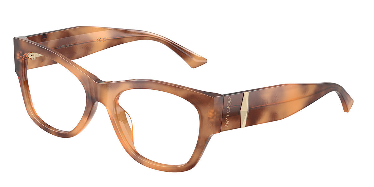 Jimmy Choo Vrouw Tan Tortoise Jc3063u 5096 Dames Bril