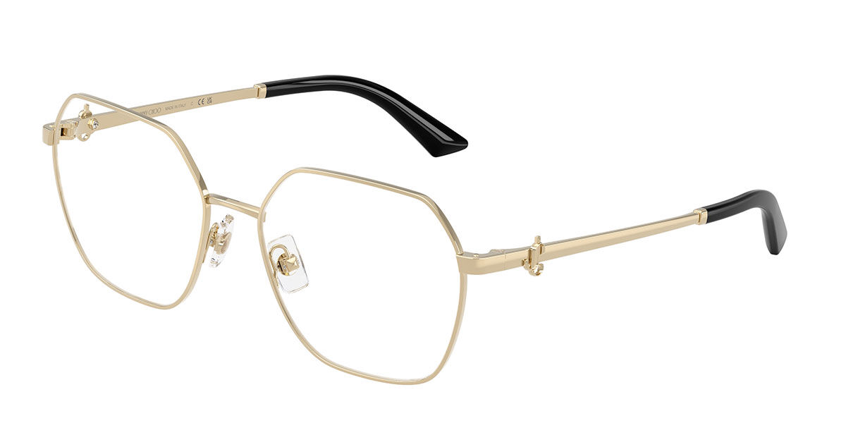 Jimmy Choo JC2023B 3006 53 Lunettes De Vue Femme Dorées