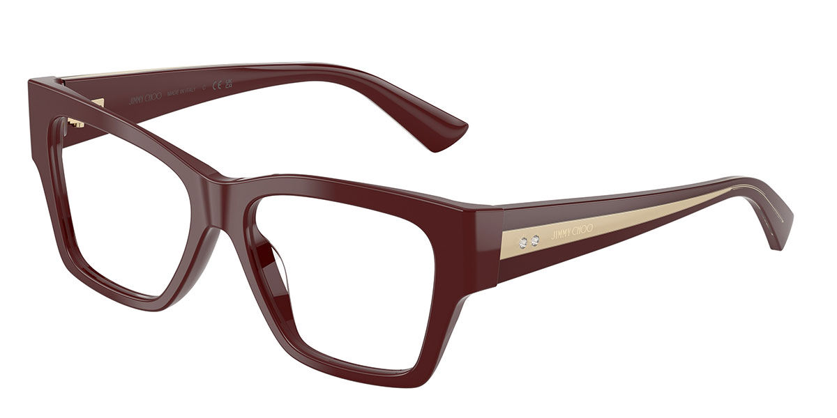 Jimmy Choo JC3064BU 5057 51 Lunettes De Vue Femme Rouges