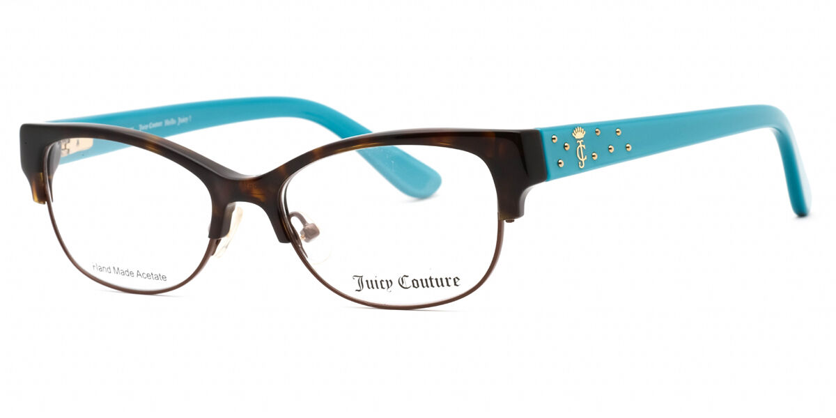 Juicy Couture 137 086 Womens Glasses Tortoiseshell Size - Free Lenses - HSA/FSA Insurance - Blue Light Block Available