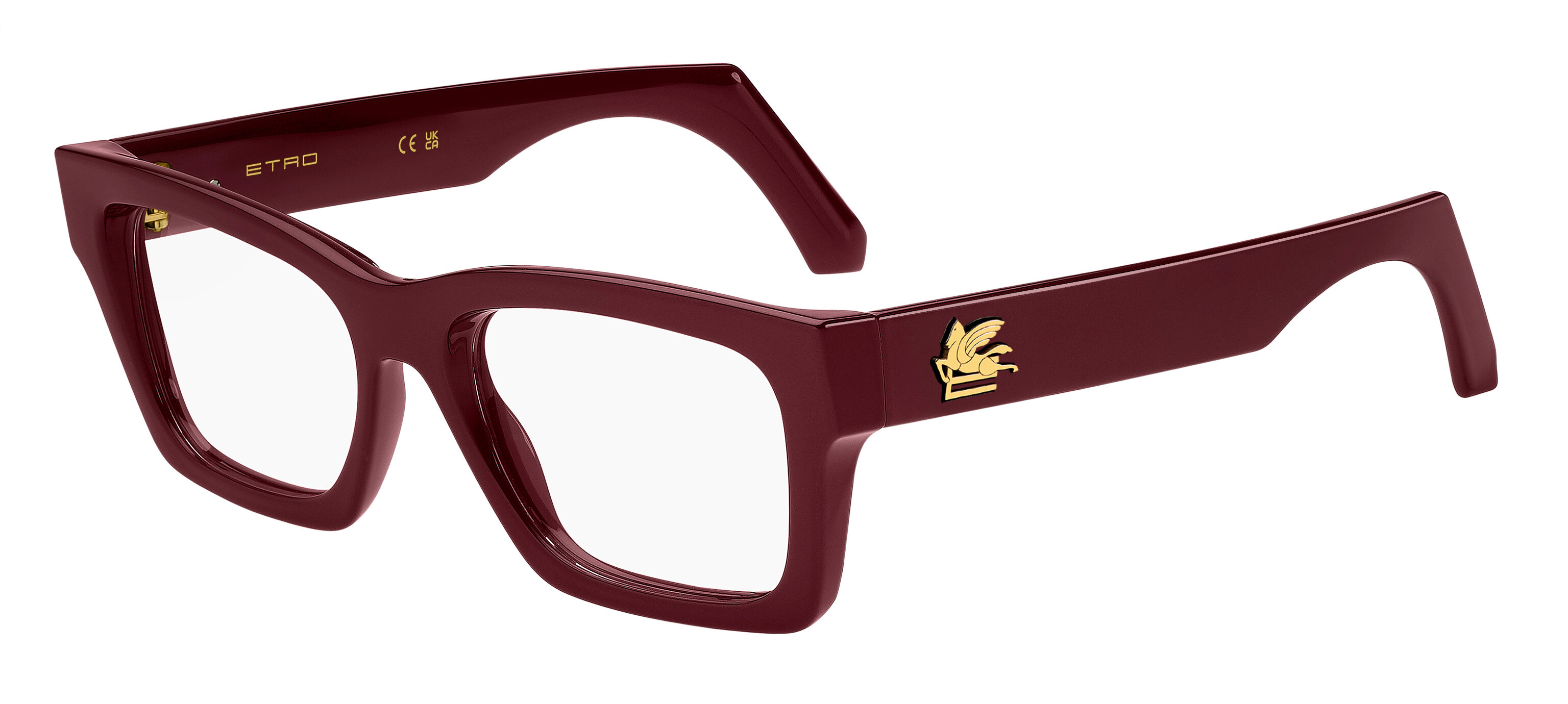 Фото - Окуляри та контактні лінзи Etro 0082 LHF 52 Burgundy Meskie Okulary Korekcyjne 