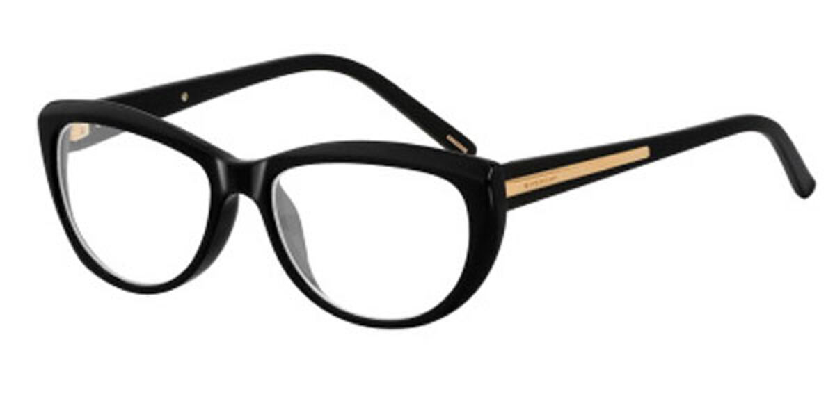 Givenchy VGV742 0700 Eyeglasses in Black Gold | SmartBuyGlasses USA
