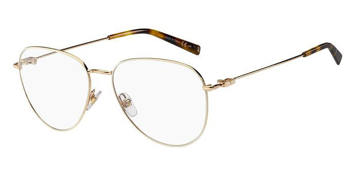 Givenchy GV 0150 Y3R Glasses Ivory Gold | VisionDirect Australia