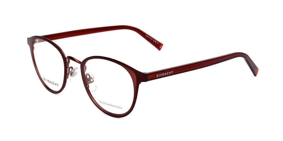 Givenchy GV 0132 LHF Occhiali da Vista Burgundi | SmartBuyGlasses Italia
