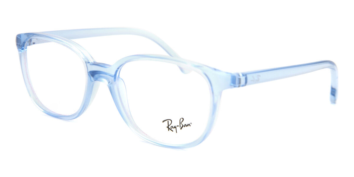 Ray-Ban Kids RY1900 3836 Square Transparent Light Blue Eyeglasses ...