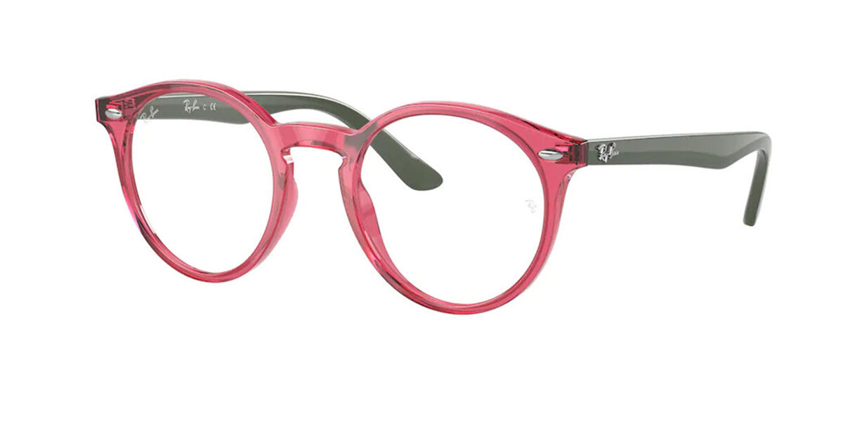 Ray-Ban Kids RY1594 3886 Eyeglasses in Transparent Red ...