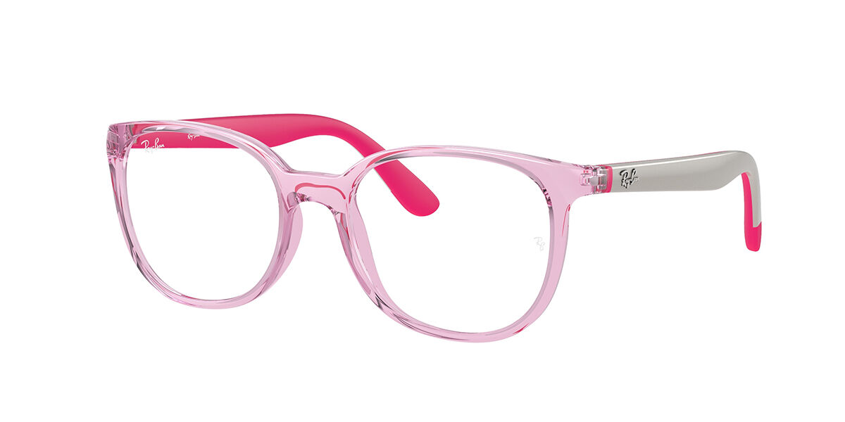 Photos - Glasses & Contact Lenses Ray-Ban Kids  Kids RY1631 3976 Kids' Eyeglasses Pink Size 45 (Frame 