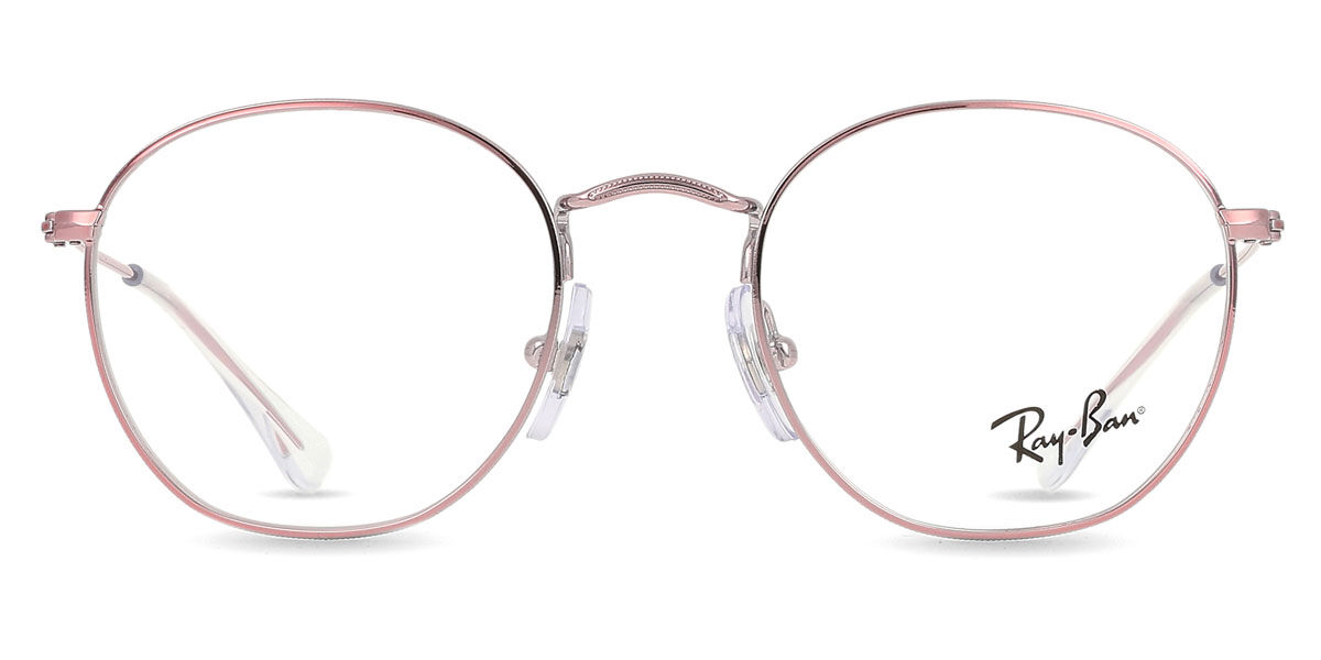 Ray-Ban Barn RY9572V Junior Rob 4104 46 Rosa Glas&ouml;gon (Endast B&aring;ge) Barn