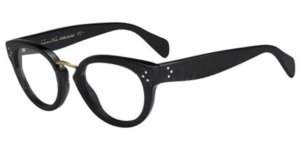 celine eyeglasses black