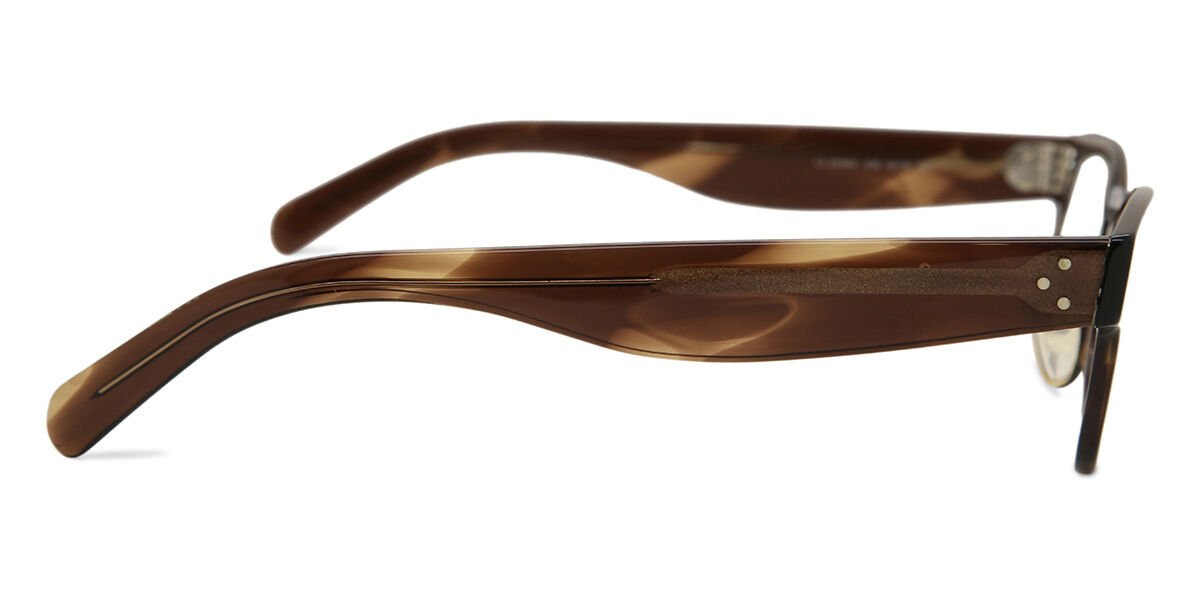 メガネ Celine Square Horn-Rimmed Glasses CL41438F 07B Celine CL41438F Asian Fit 07B glasses | Buy online now