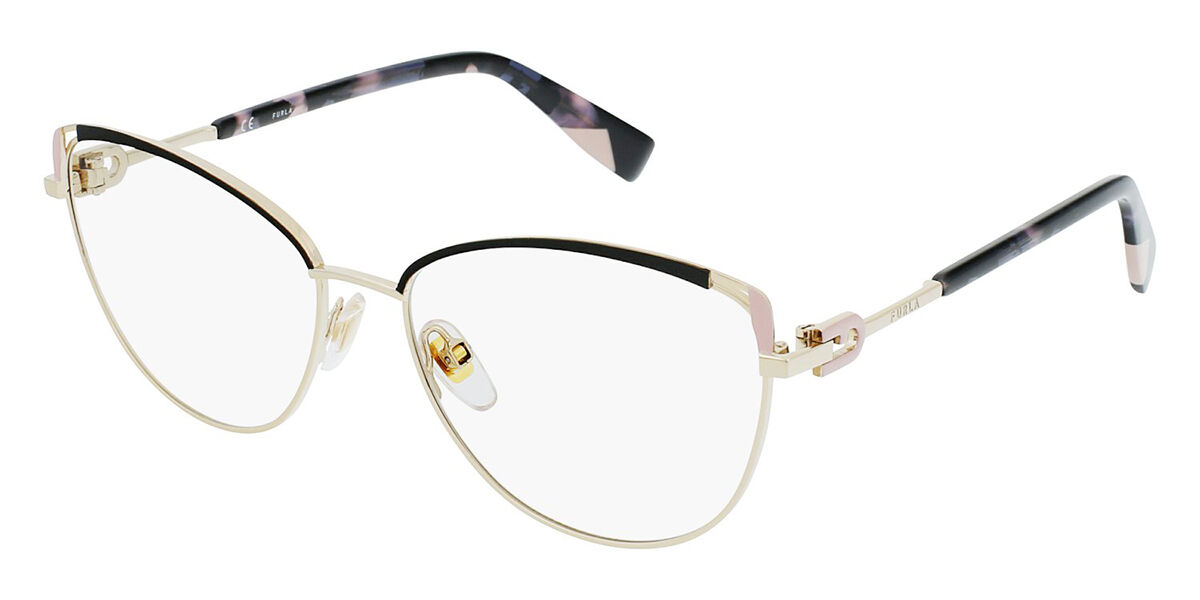 Furla VFU441 0KAW Occhiali da Vista Grey Pink Black | SmartBuyGlasses Italia