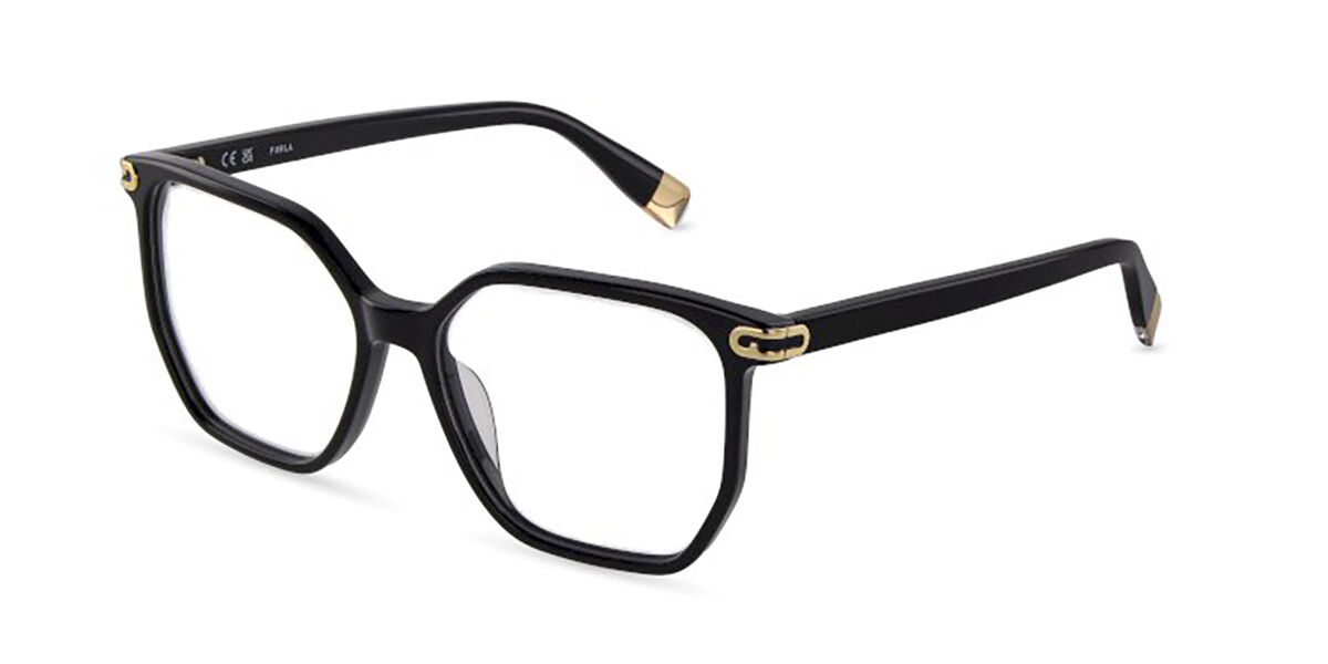 Furla VFUA98 Men's Glasses, Black, Size 55
