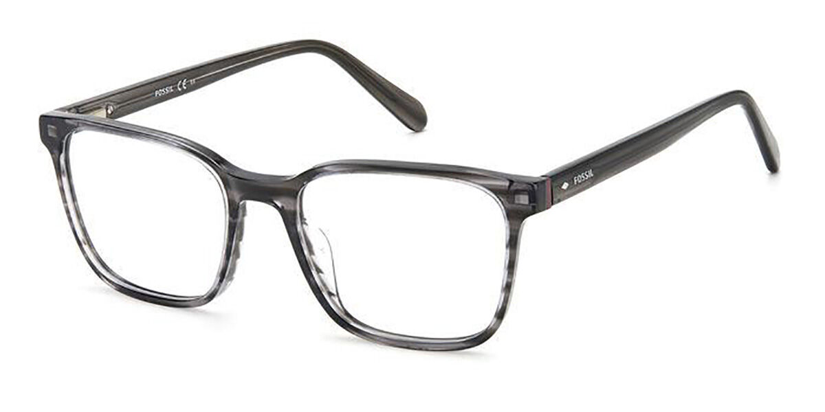 Photos - Glasses & Contact Lenses FOSSIL FOS 7115 2W8 Men's Eyeglasses Grey Size 52  - Bl (Frame Only)