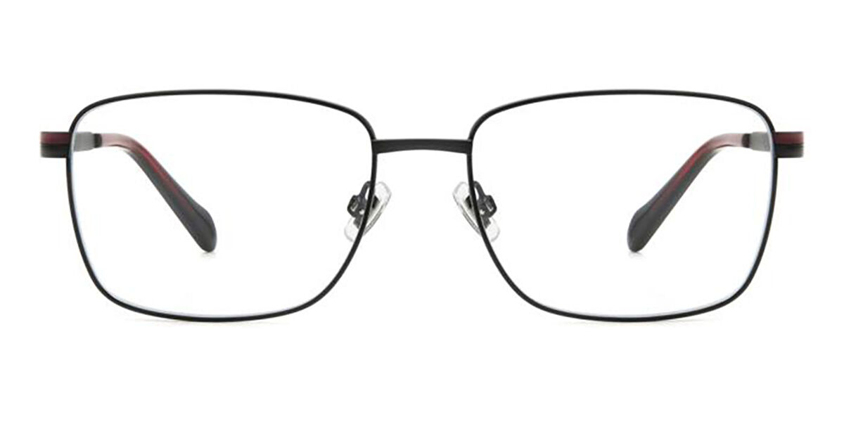 Fossil FOS 7178/G Asian Fit 003 Rectangle Black Eyeglasses ...