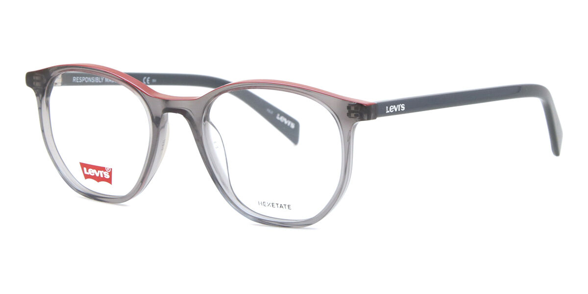 Levi's Women's Lv 1027 Round Prescription Eyeglass Frames