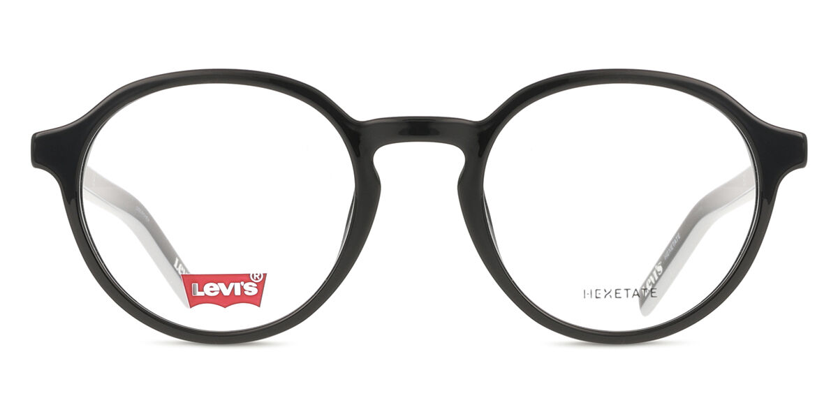 メガネ Levi's Eyeglasses LV1024 807 Black Premium Square Levi's LV 1023 807 glasses | Buy online now | SmartBuyGlasses US