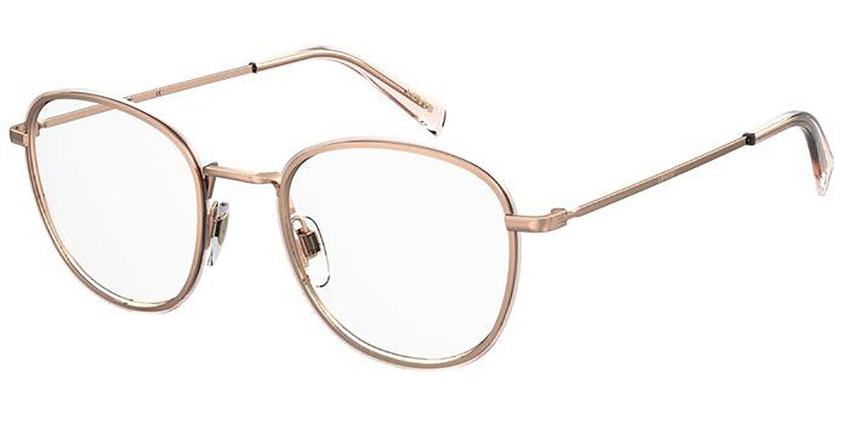 Levi's Women's Lv 1027 Round Prescription Eyeglass Frames