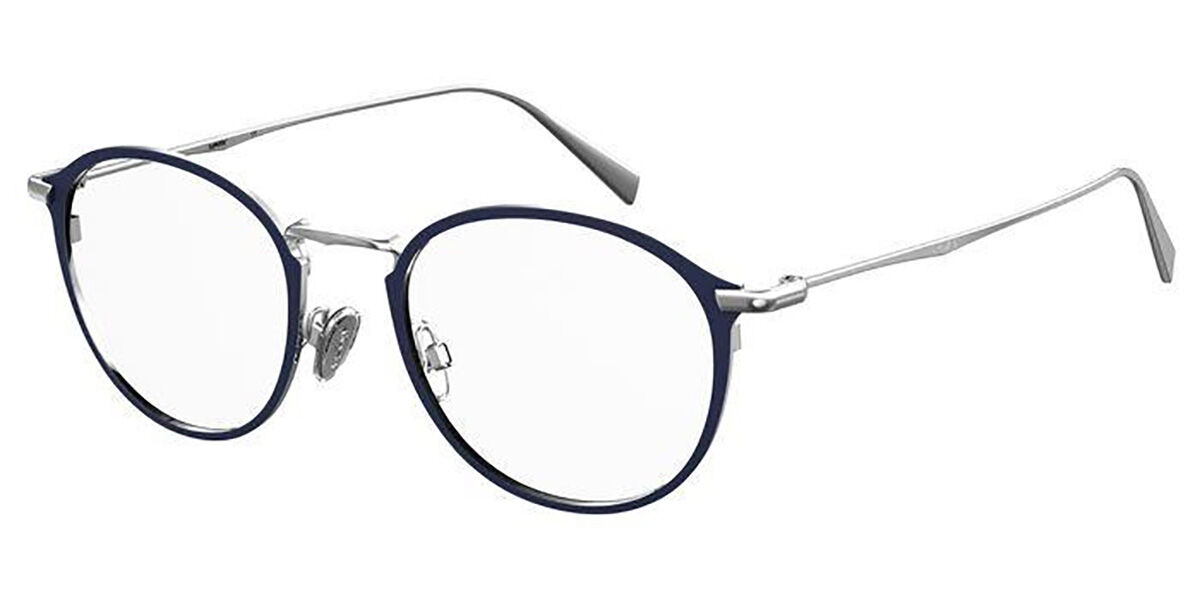 Levi's LV 5001 0JI Eyeglasses in Matte Blue SmartBuyGlasses USA