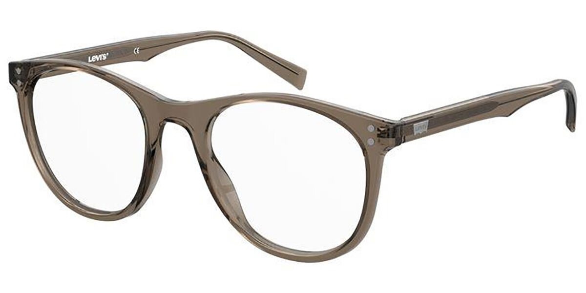 Levi's LV 5005 79U Glasses Transparent Mud Brown | VisionDirect Australia