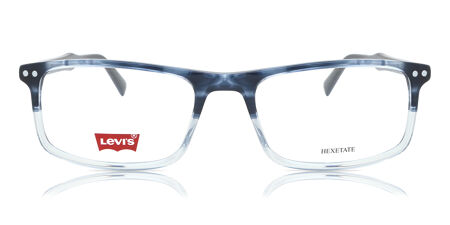 Levi's Marcos cuadrados para lentes recetados Lv 5004 para hombre