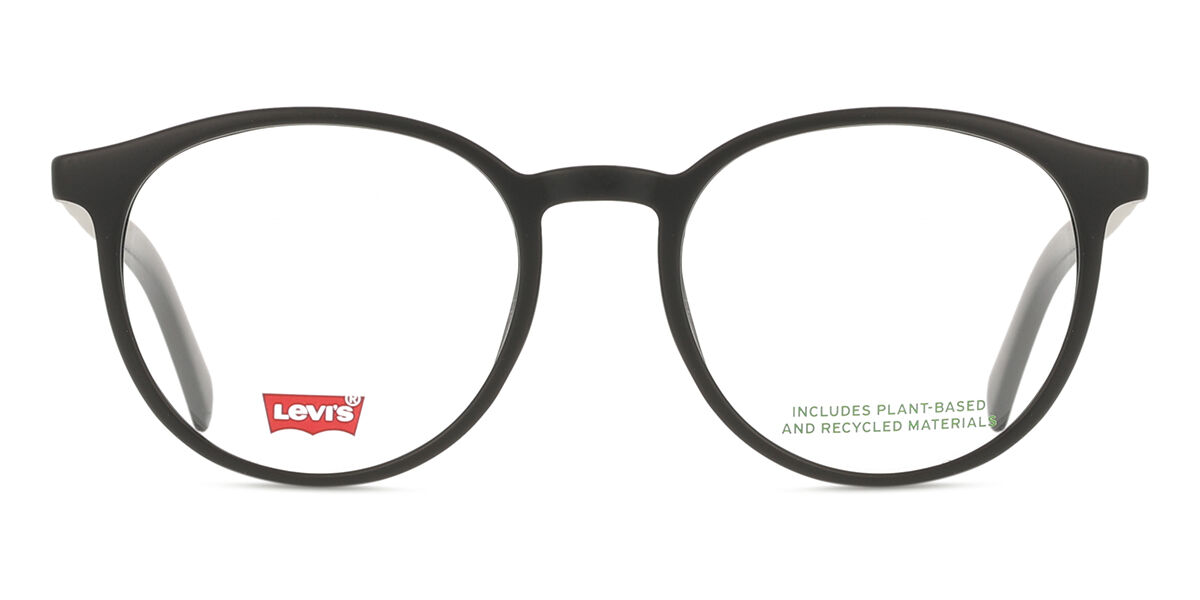 Levi's Lv 5048 003 Men's Glasses Black Size 51 - Free Lenses - Blue Light Block Available In Purple