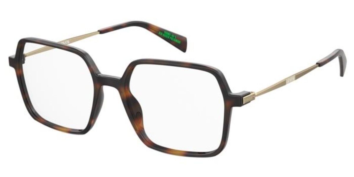 Levi's LV 1072 086 Glasses Dark Tortoise | VisionDirect Australia
