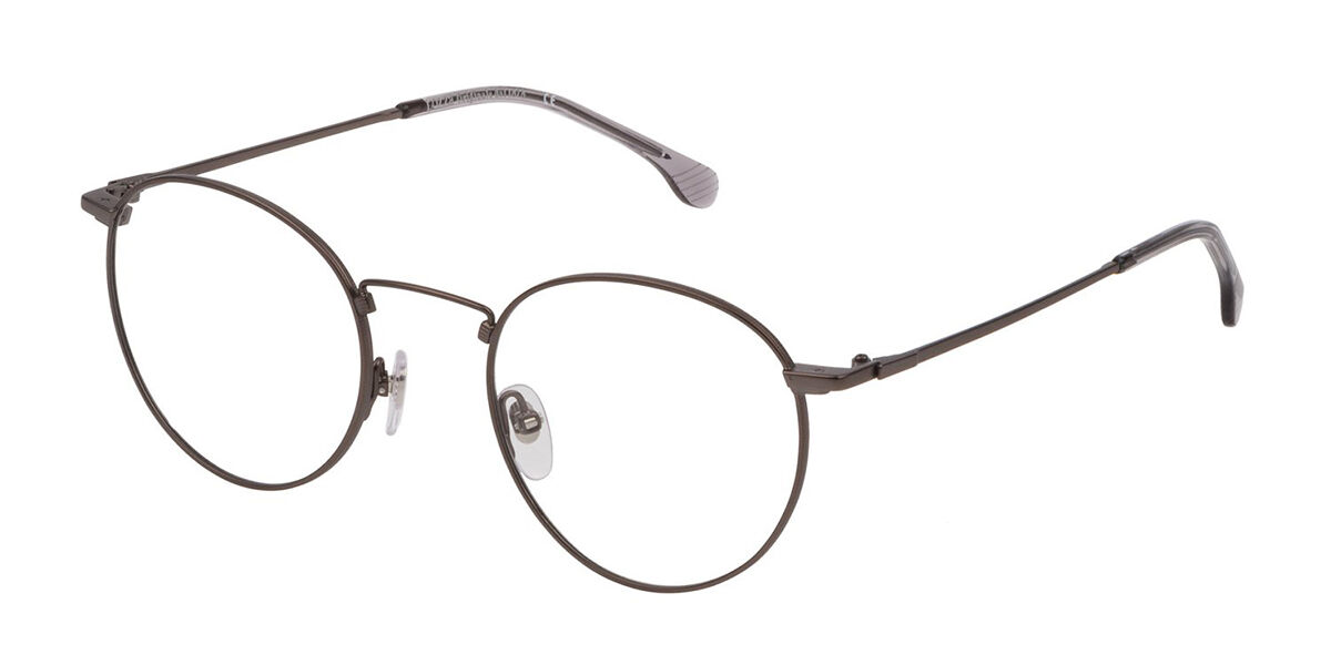 Lozza VL2322 0579 50 Silvriga Glasögon (Endast Båge) Män