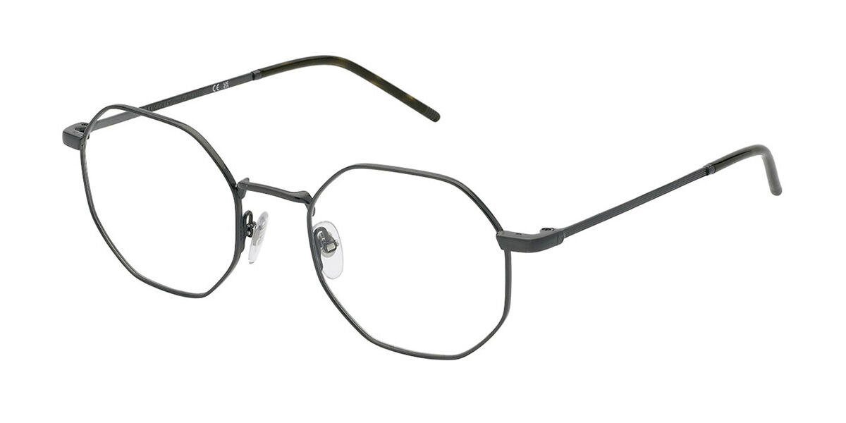 Lozza VL2418 Treviso 1 0568 Men's Eyeglasses Black Size 52 (Frame Only) - Blue Light Block Available