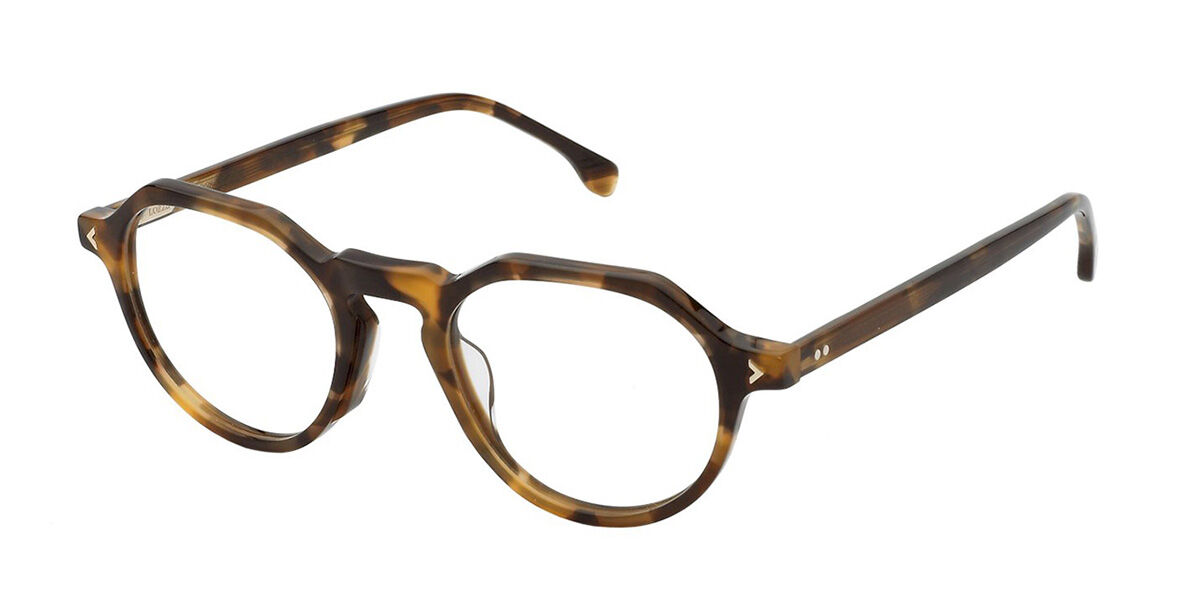 Lozza VL4333 Amalfi 3 08XW Men's Eyeglasses Tortoiseshell Size 50 (Frame Only) - Blue Light Block Available