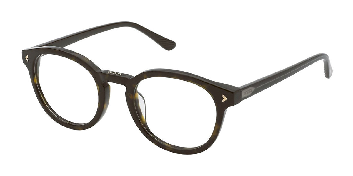 Lozza VL4293V Taormina 1 722Y Men's Eyeglasses Tortoiseshell Size 50 (Frame Only) - Blue Light Block Available