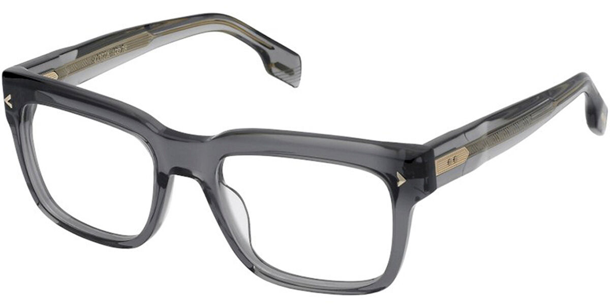 Lozza VL4356M Adagio 2 03GU Men's Eyeglasses Grey Size 55 (Frame Only) - Blue Light Block Available