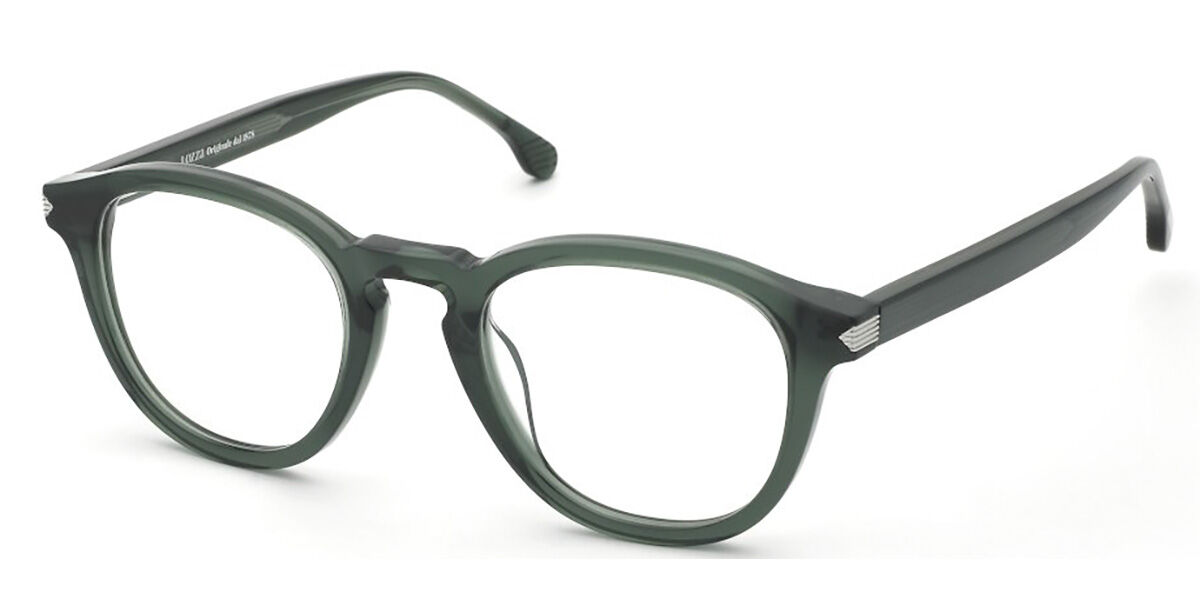 Lozza VL4373 Maratea 2 03GE Men's Eyeglasses Green Size 50 (Frame Only) - Blue Light Block Available