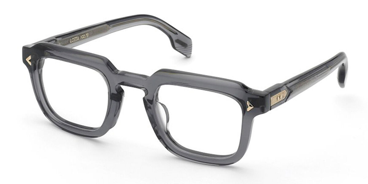 Lozza VL4379M Arpeggio 4 03GU Men's Eyeglasses Grey Size 50 (Frame Only) - Blue Light Block Available