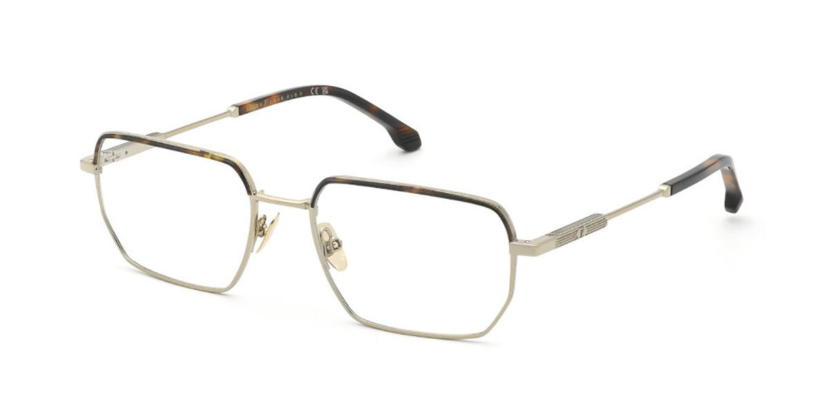 Lozza VL2445 Luis Figo Men's Glasses, Gold, Size 56