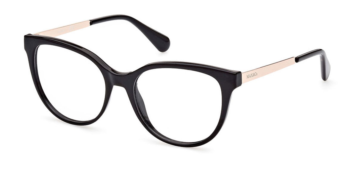 Photos - Glasses & Contact Lenses MAX&Co. Max & Co. Max & Co. MO5069 001 Women's Eyeglasses Black Size 52 (Frame Onl 