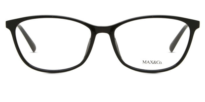 Max & Co. EYEGLASSES MO5040-001-54 New with case Max & Co. MO5040 001 Shiny Black Eyeglasses | SmartBuyGlasses US main image 4