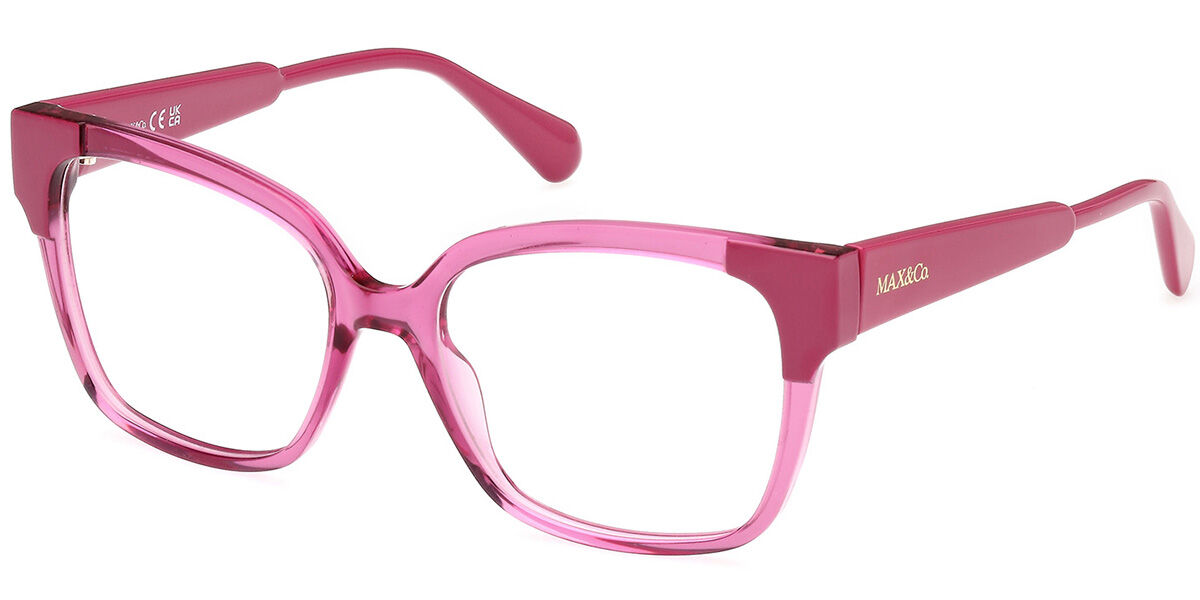 Max & Co. MO5116 075 Women's Eyeglasses Pink Size 53 - Blue Light Block Available