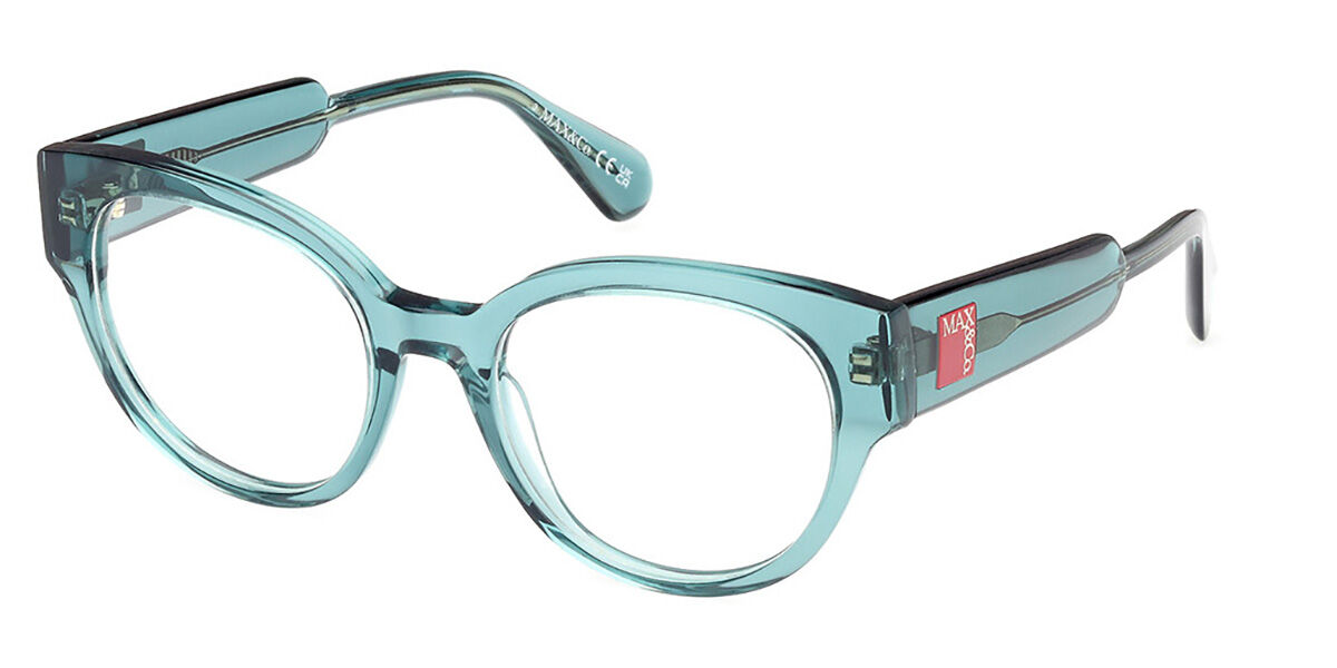 Photos - Glasses & Contact Lenses MAX&Co. Max & Co. Max & Co. MO5128 093 Women's Eyeglasses Green Size 51 (Frame Onl 