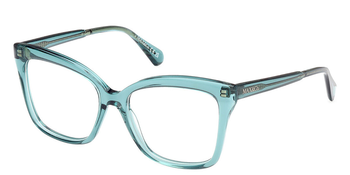 Photos - Glasses & Contact Lenses MAX&Co. Max & Co. Max & Co. MO5130 093 Women's Eyeglasses Green Size 53 (Frame Onl 