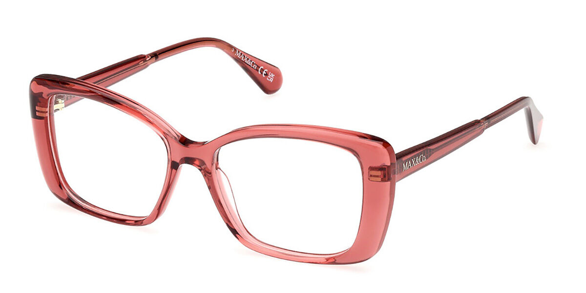 Photos - Glasses & Contact Lenses MAX&Co. Max & Co. Max & Co. MO5132 066 Women's Eyeglasses Red Size 51  (Frame Only)