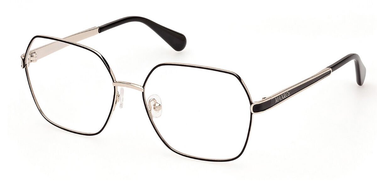 Photos - Glasses & Contact Lenses MAX&Co. Max & Co. Max & Co. MO5139 001 Women's Eyeglasses Black Size 56 (Frame Onl 